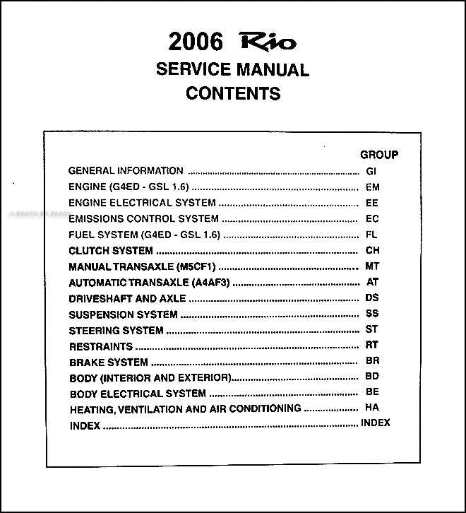 2007 kia optima repair manual