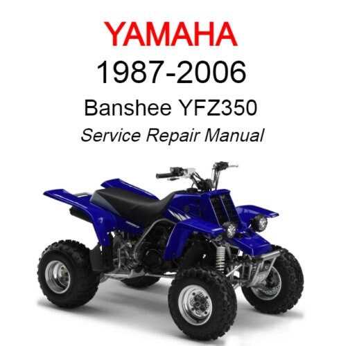 yamaha banshee repair manual