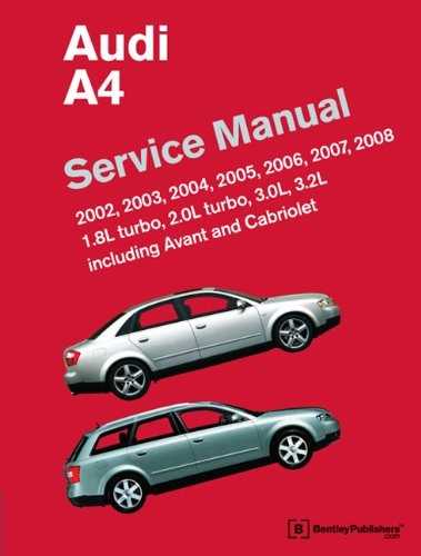 audi a4 2002 repair manual