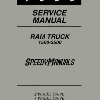 2005 dodge ram 2500 repair manual