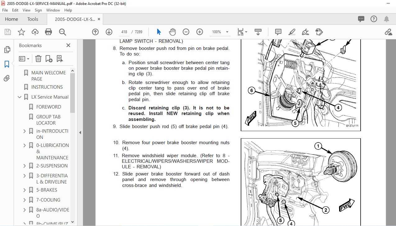 dodge magnum repair manual