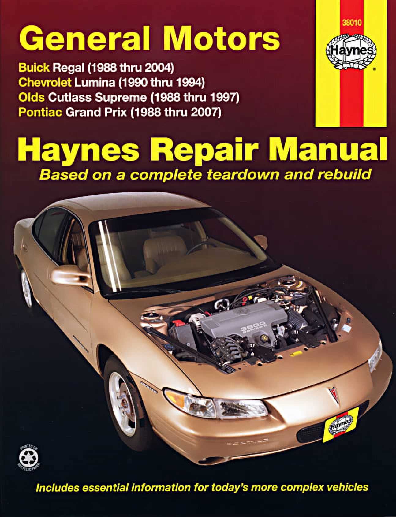 1994 pontiac grand am repair manual