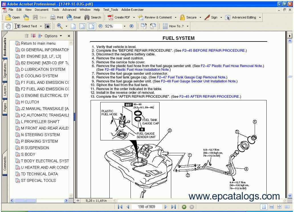 2003 mazda 6 repair manual