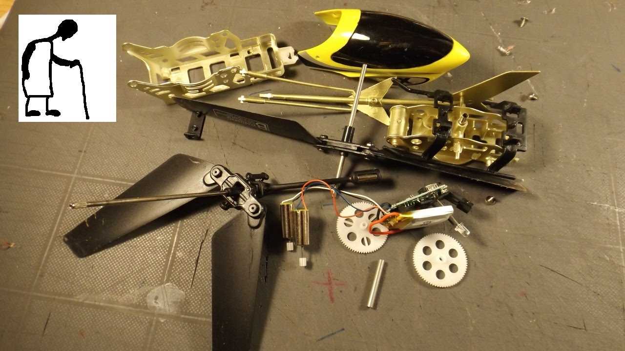 rc helicopter repair manual