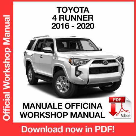 toyota repair manual 4runner