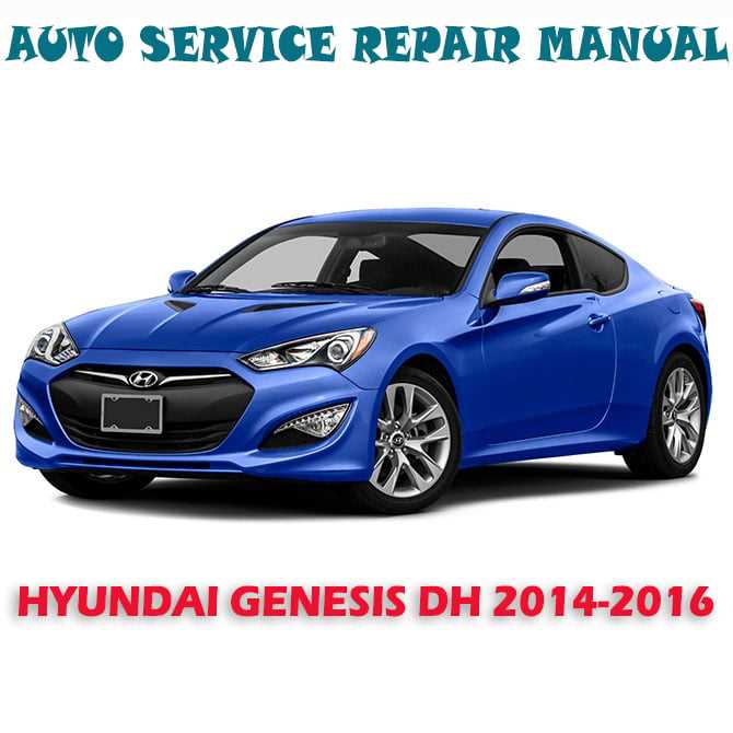 hyundai genesis repair manual