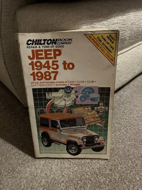 chilton jeep wrangler repair manual