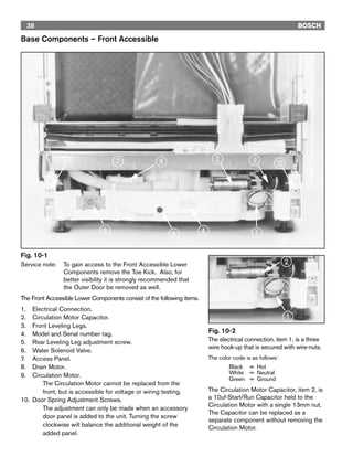 repair manual bosch dishwasher