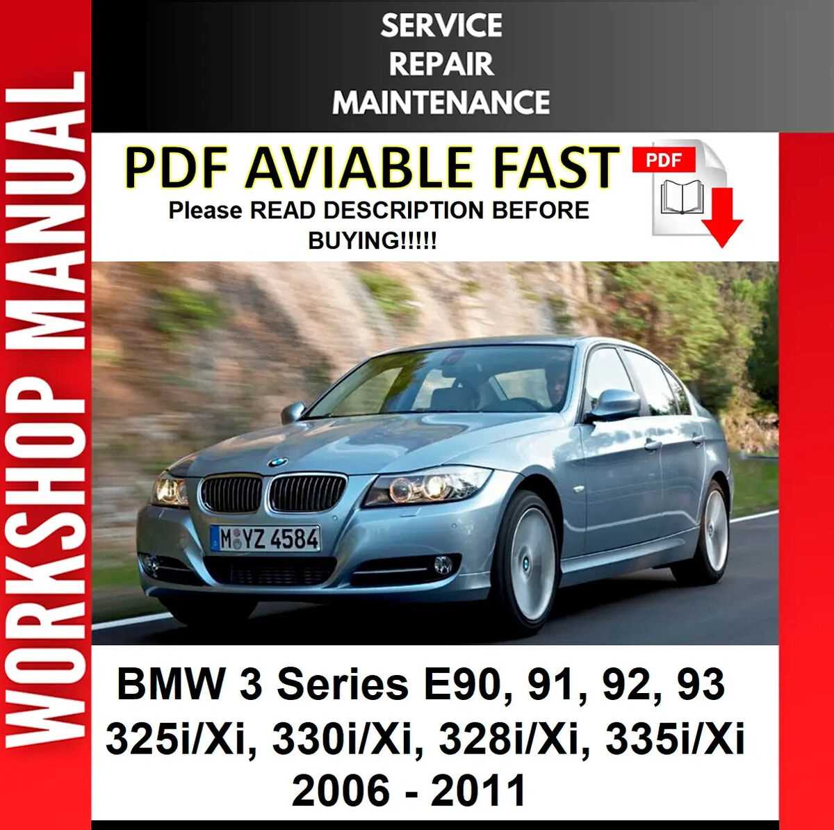 bmw 335i repair manual