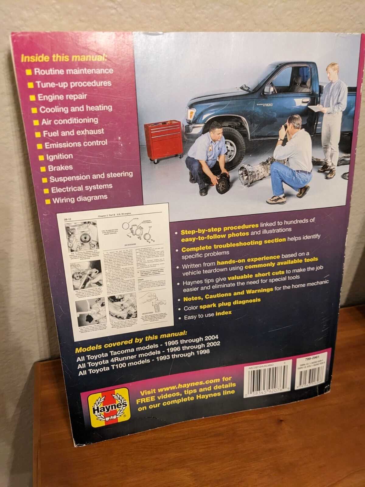 1995 toyota t100 repair manual