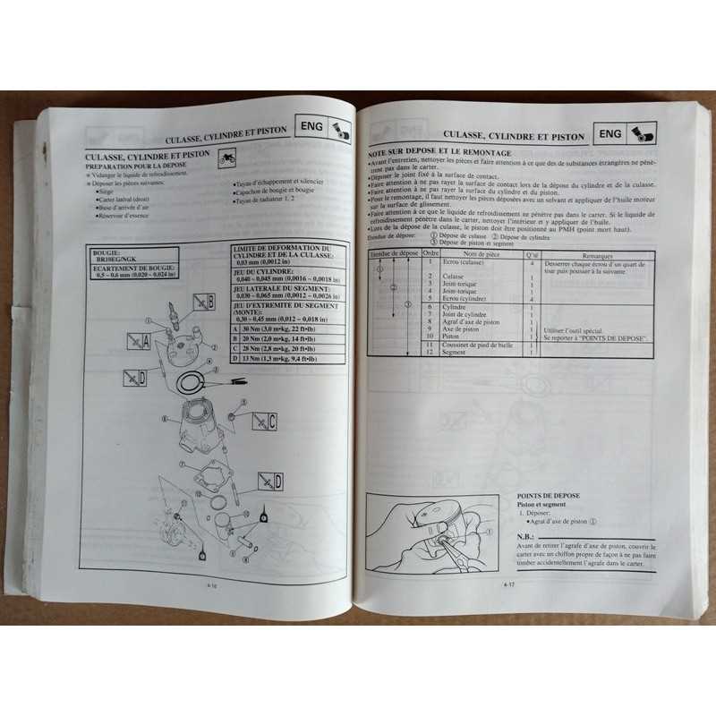 yamaha yz80 repair manual