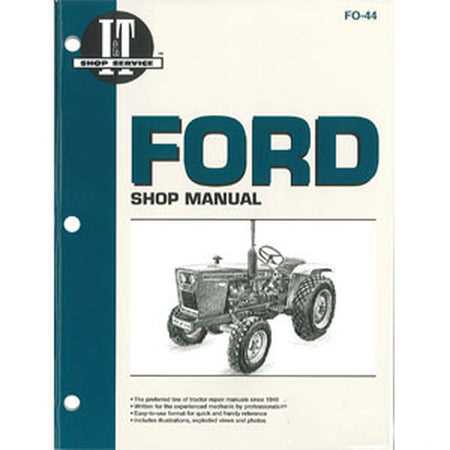 ford shop repair manuals