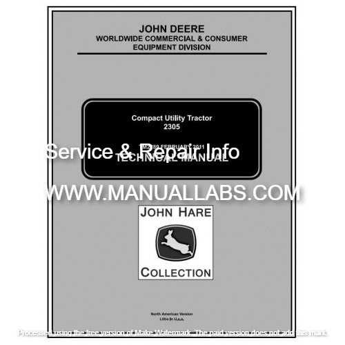 john deere 2305 repair manual