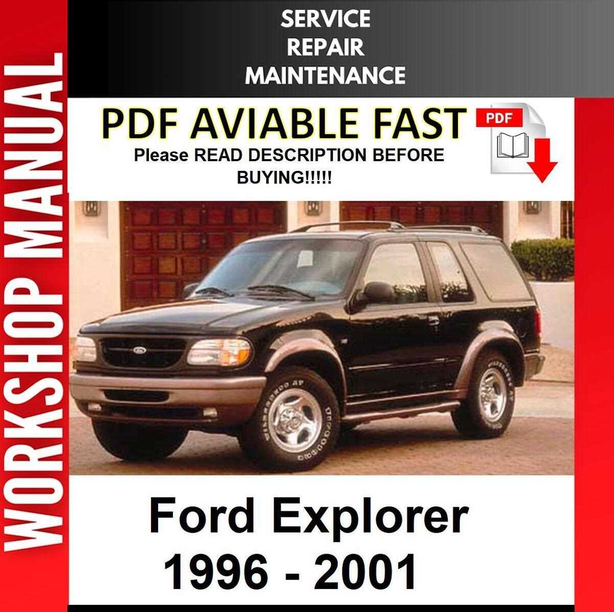 1998 ford explorer repair manual