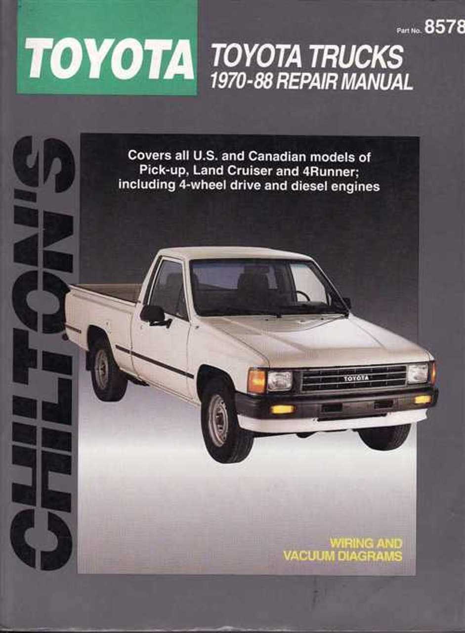 1988 toyota 4runner repair manual