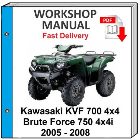 kawasaki atv repair manual
