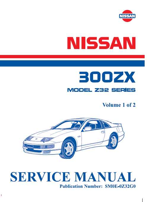 nissan 300zx repair manual