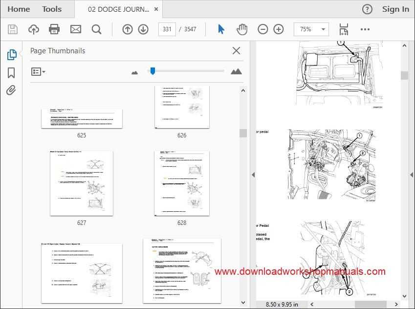 2012 dodge journey repair manual