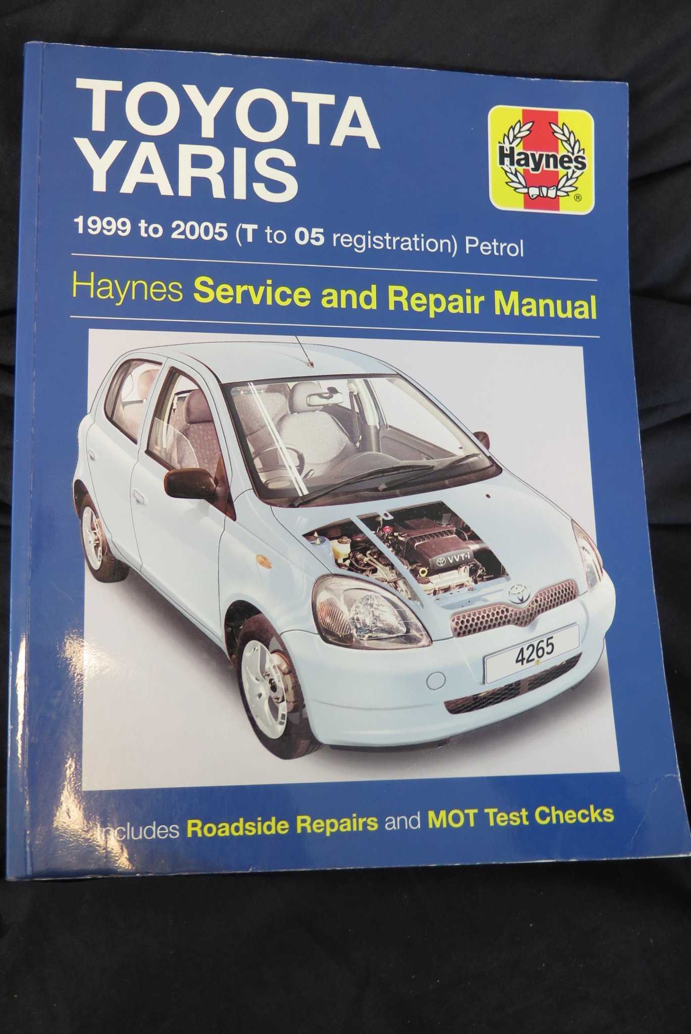 repair manual for toyota yaris