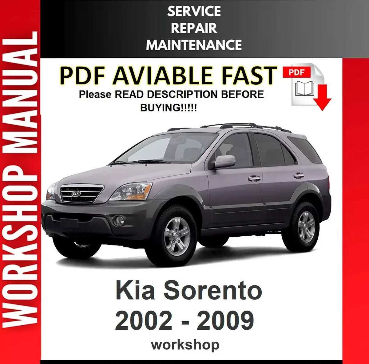 2012 kia sorento repair manual