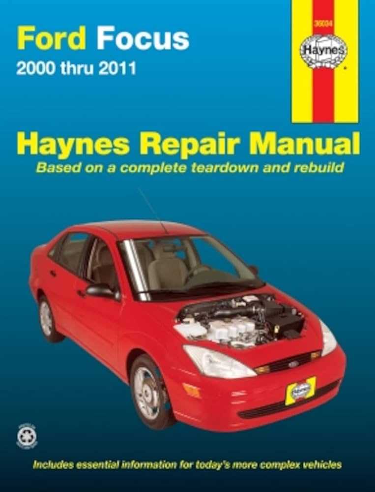 2000 ford focus repair manual