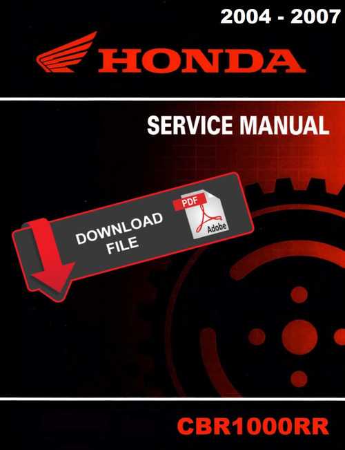 2007 honda repair manual