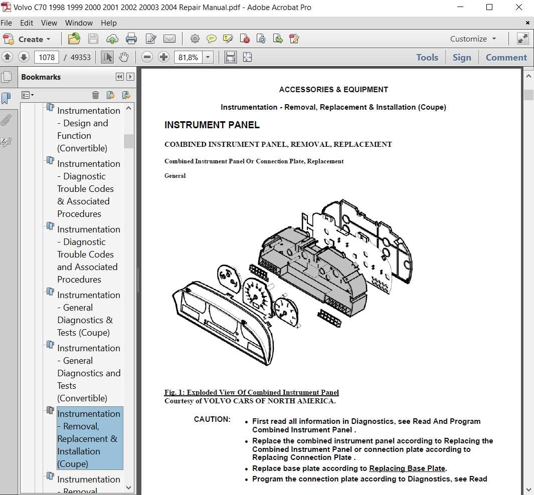 2004 volvo c70 repair manual