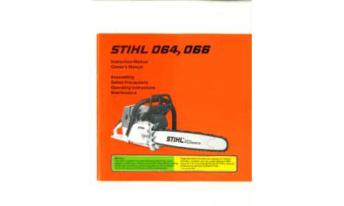 stihl 036 repair manual