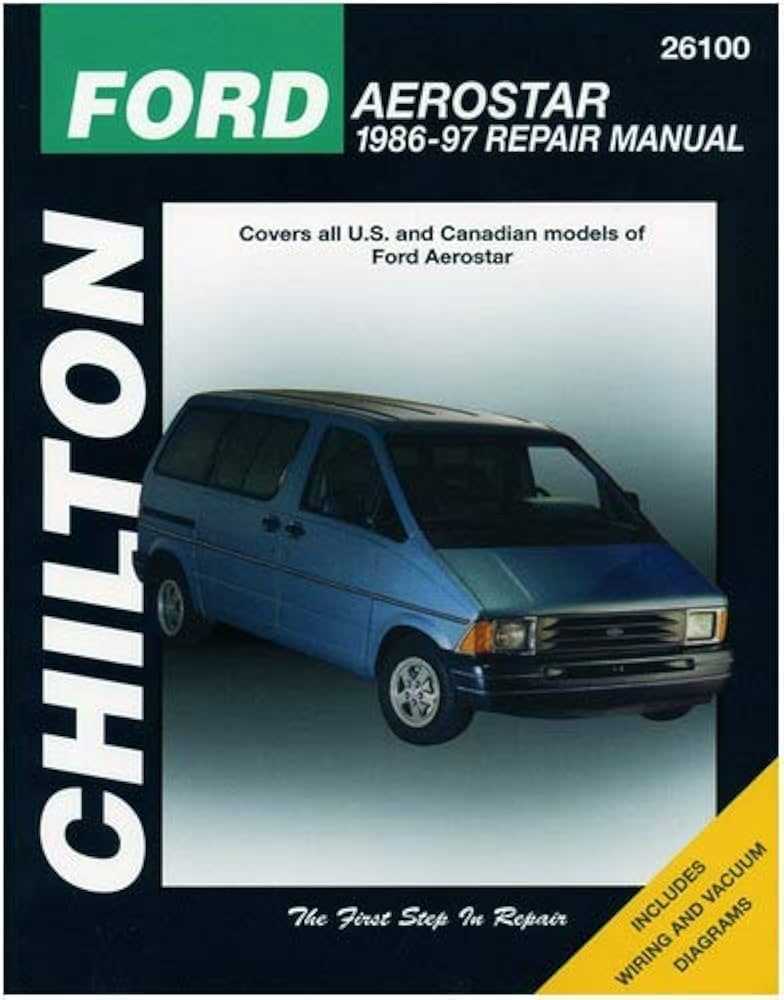 1997 ford aerostar repair manual