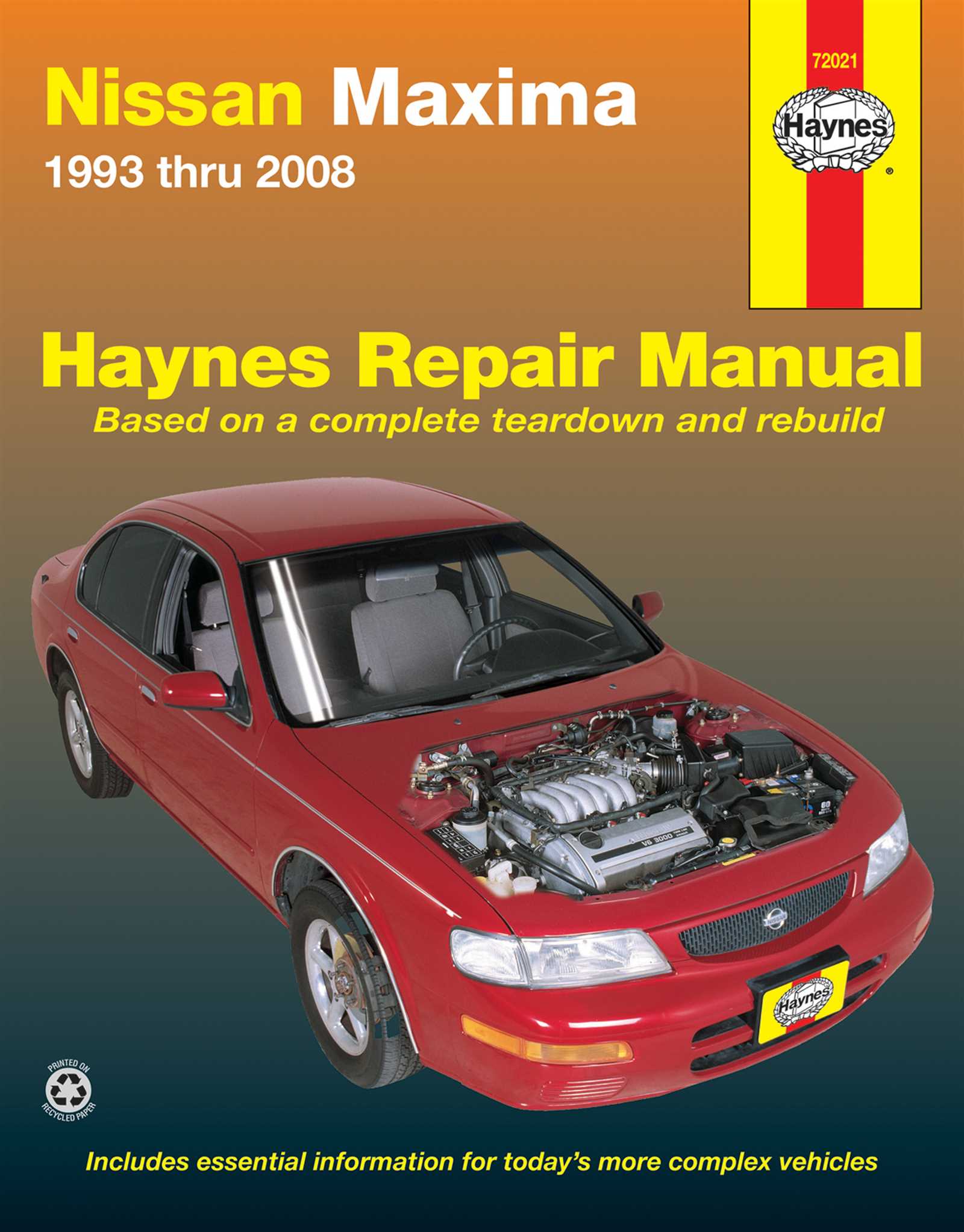 repair manual for nissan maxima