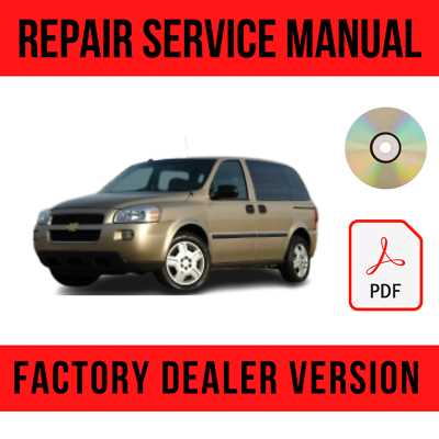 chevrolet uplander repair manual