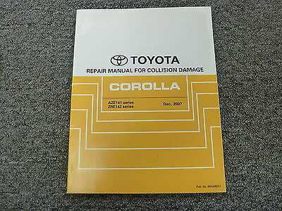 2009 toyota corolla service repair manual