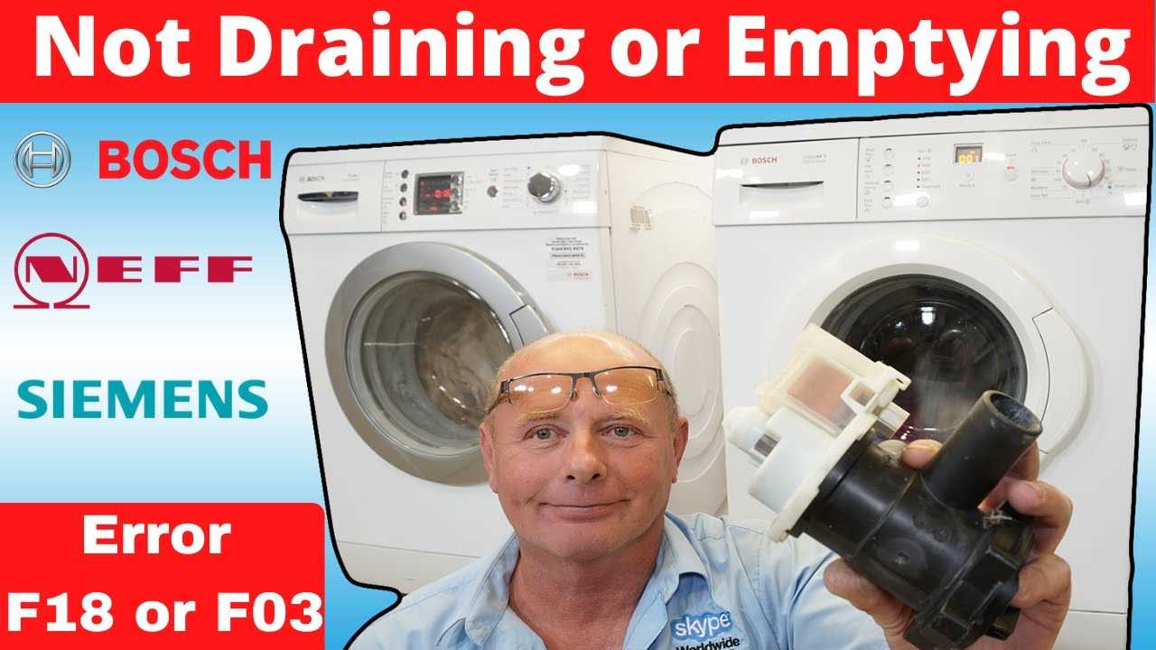 bosch washing machine repair manual