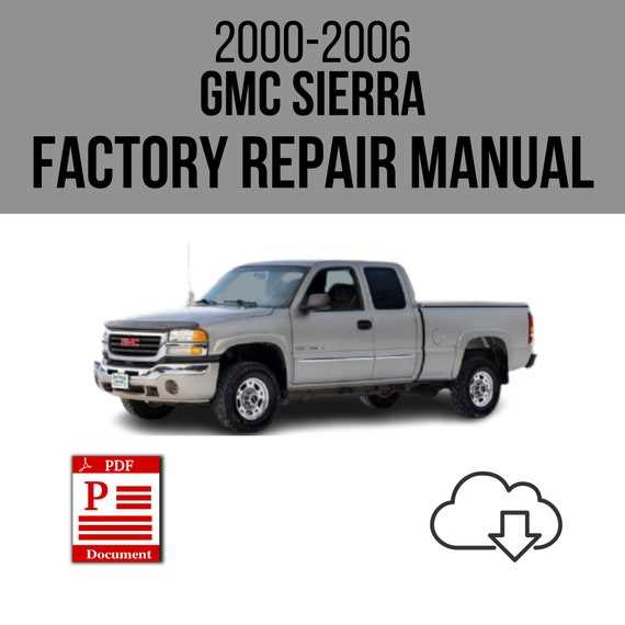 gmc sierra 1500 repair manual