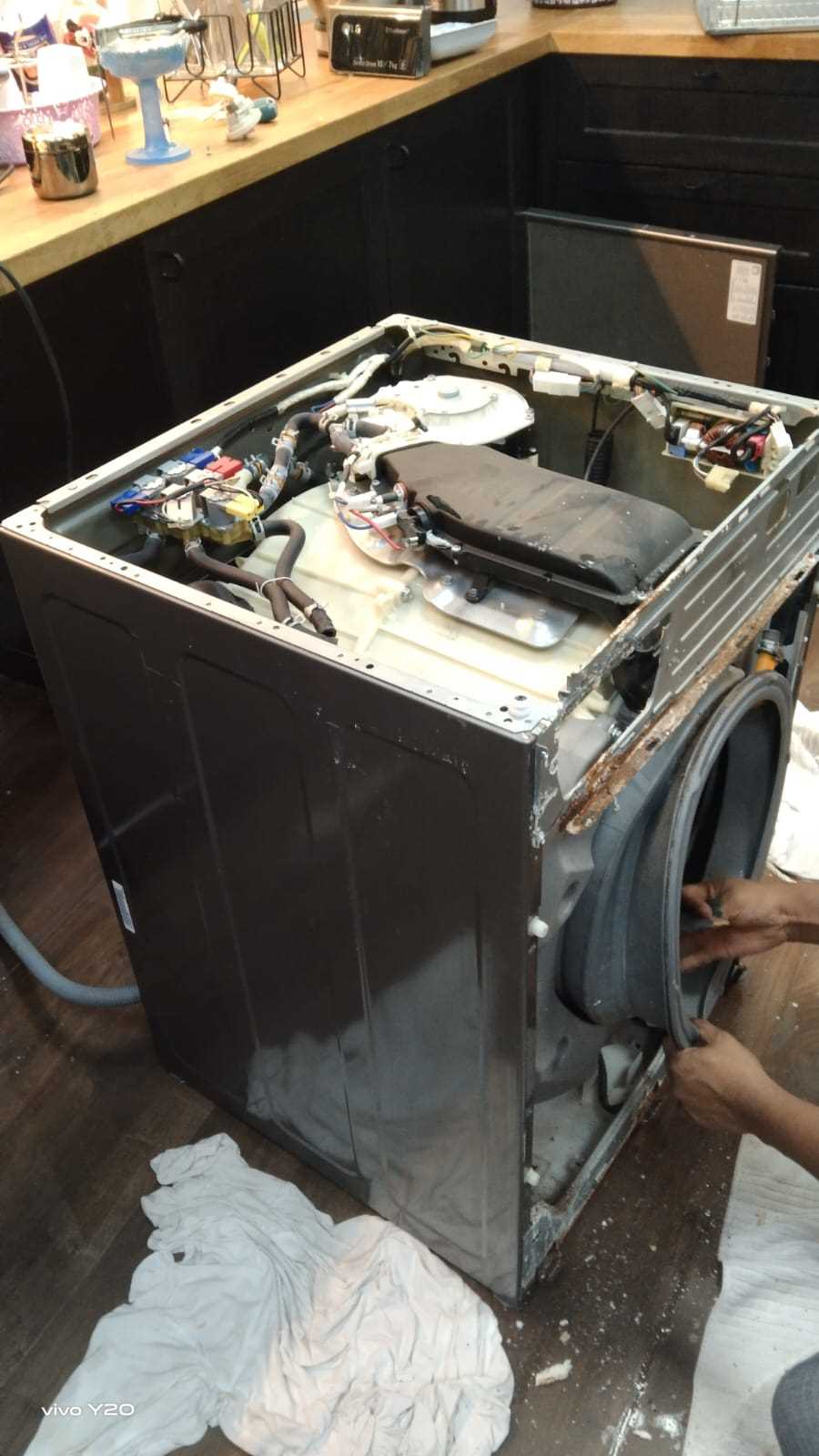 how to repair manual washing machine