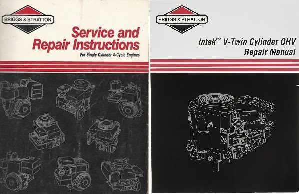 briggs and stratton intek engine repair manual