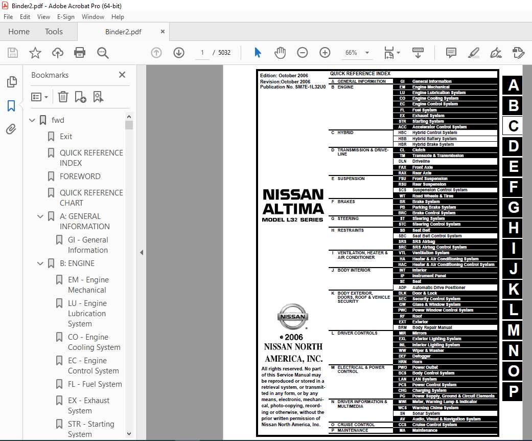 2008 nissan altima repair manual