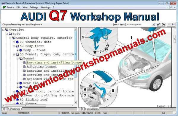 repair manual audi q7