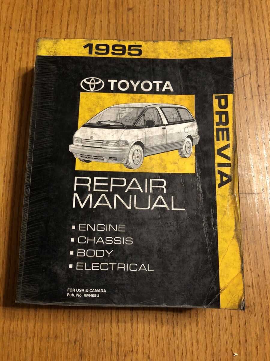 toyota previa repair manual