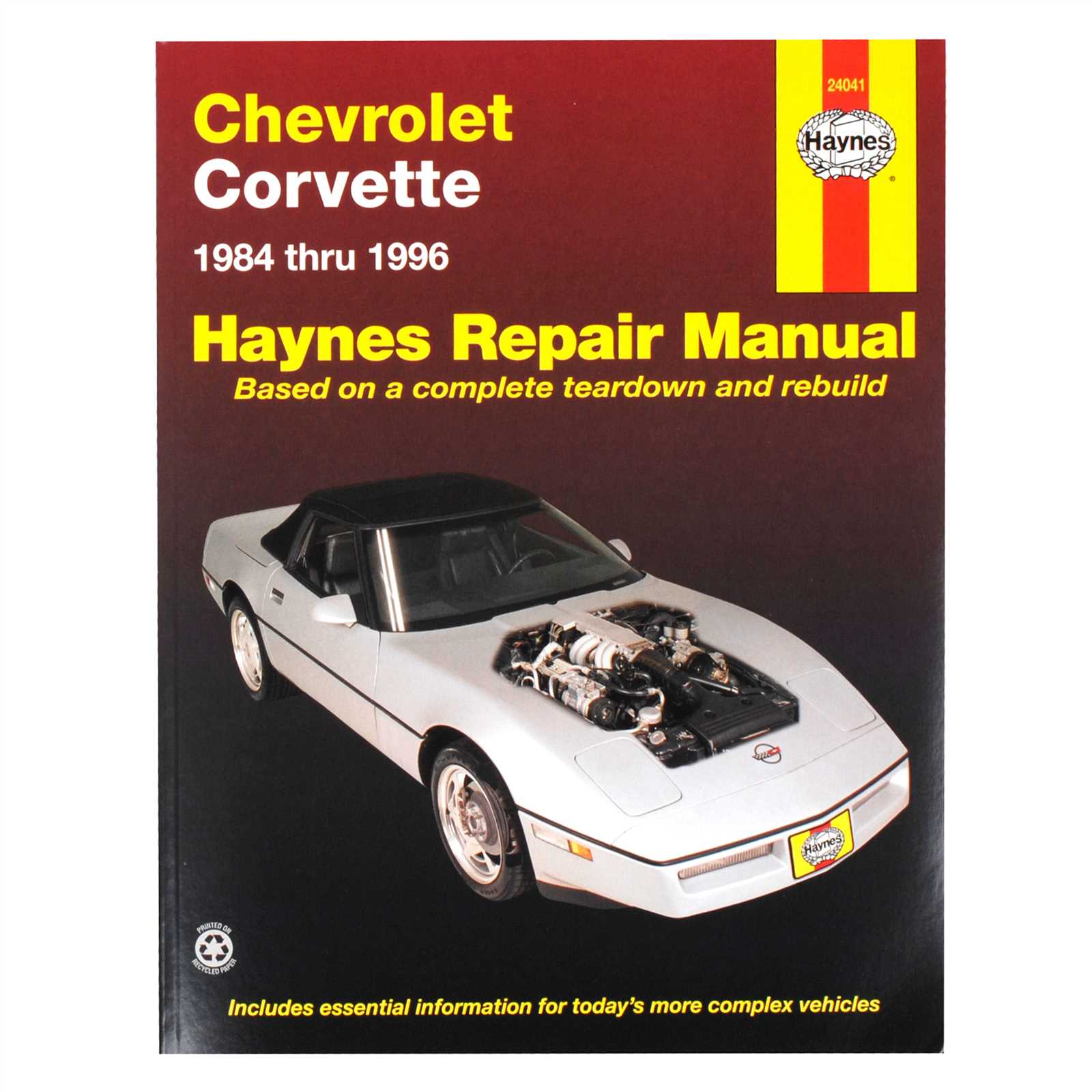 corvette c4 repair manual