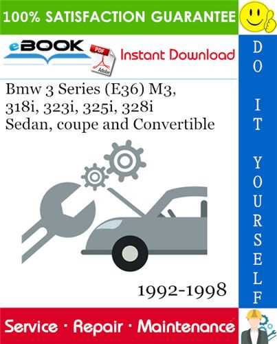 bmw e36 m3 repair manual