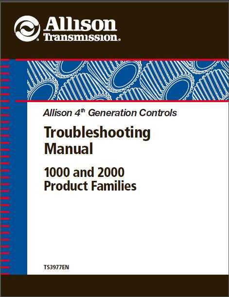 allison transmission repair manual