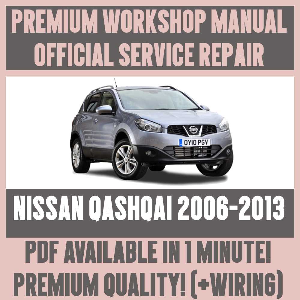 nissan qashqai repair manual