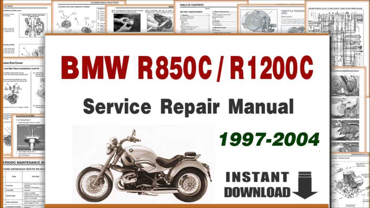 bmw r 1200 cl repair manual