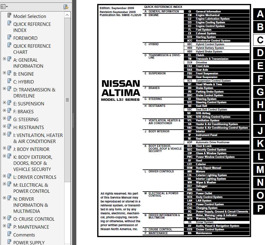 2004 nissan altima repair manual