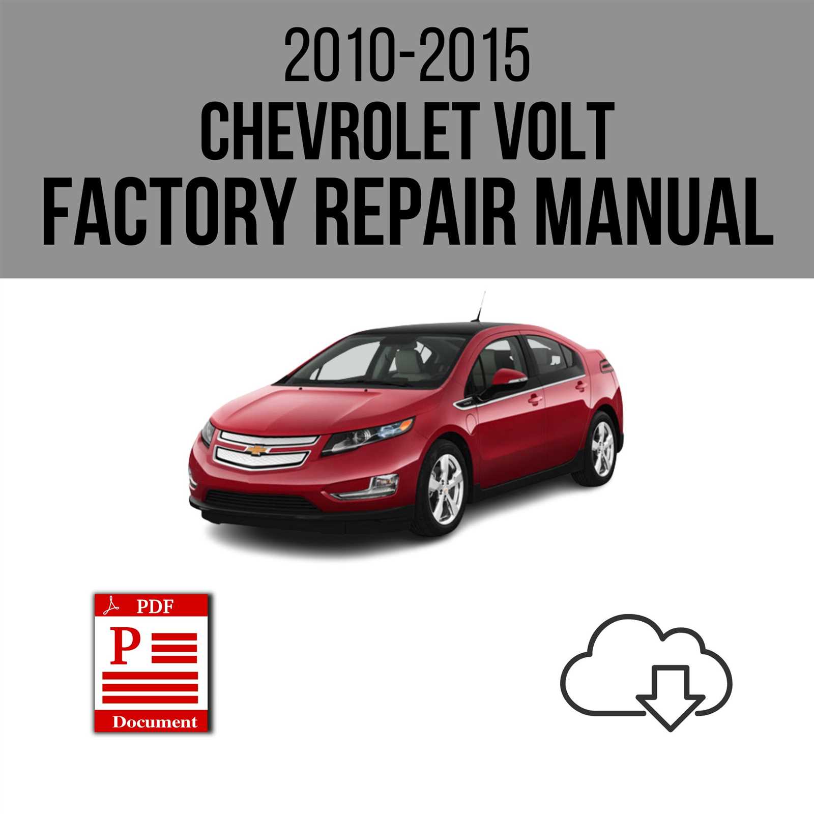 chevy volt repair manual