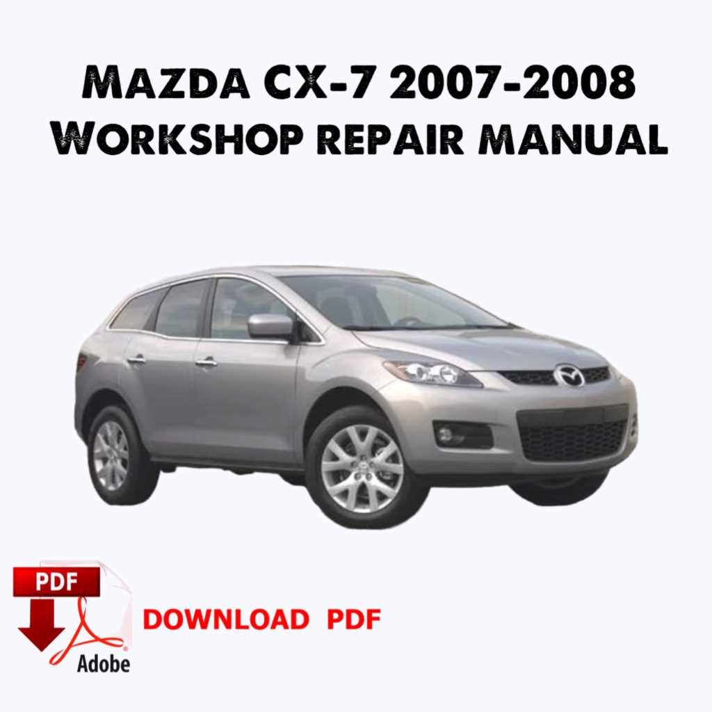 2007 mazda cx 7 repair manual