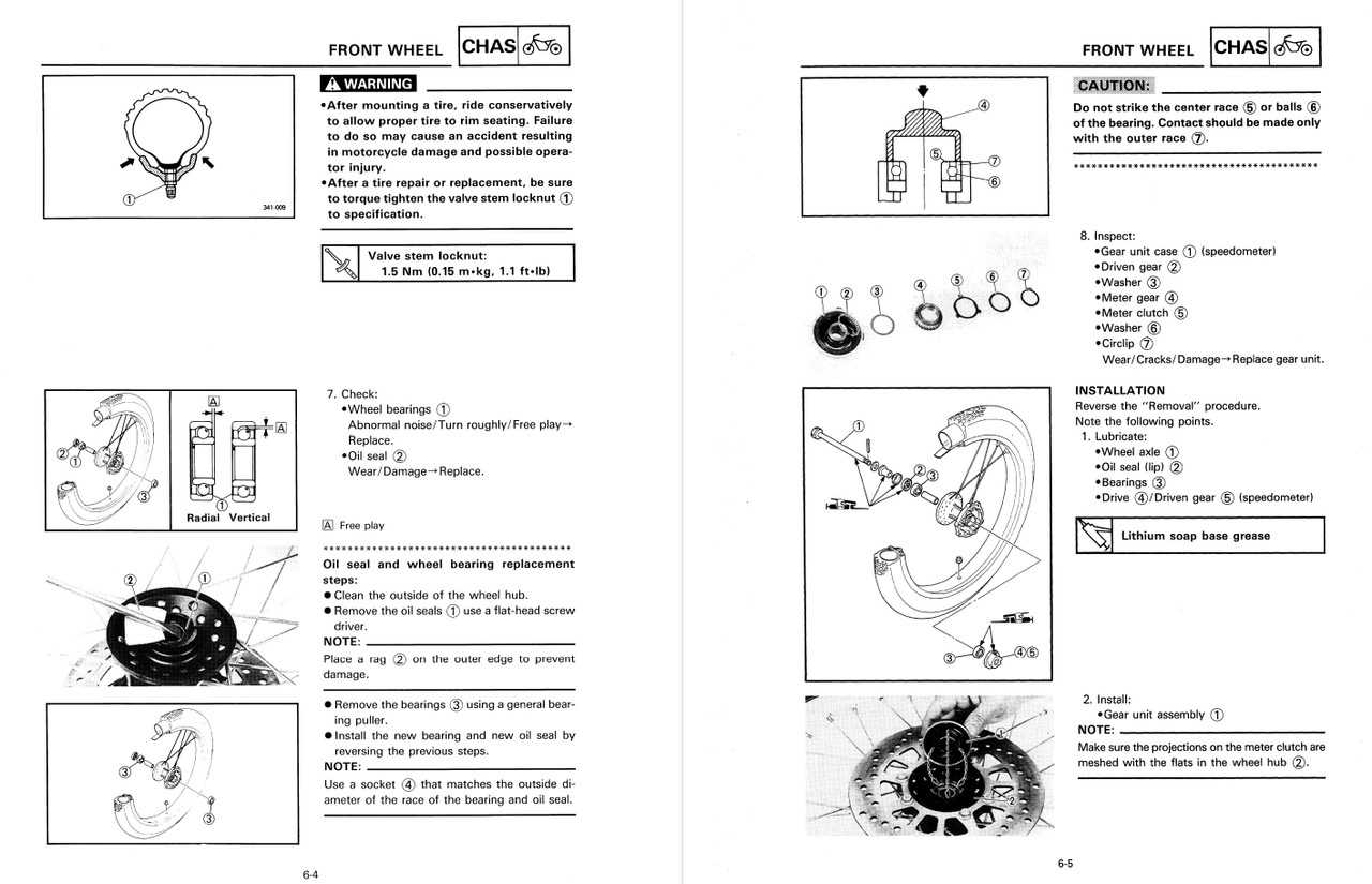 yamaha xt225 repair manual