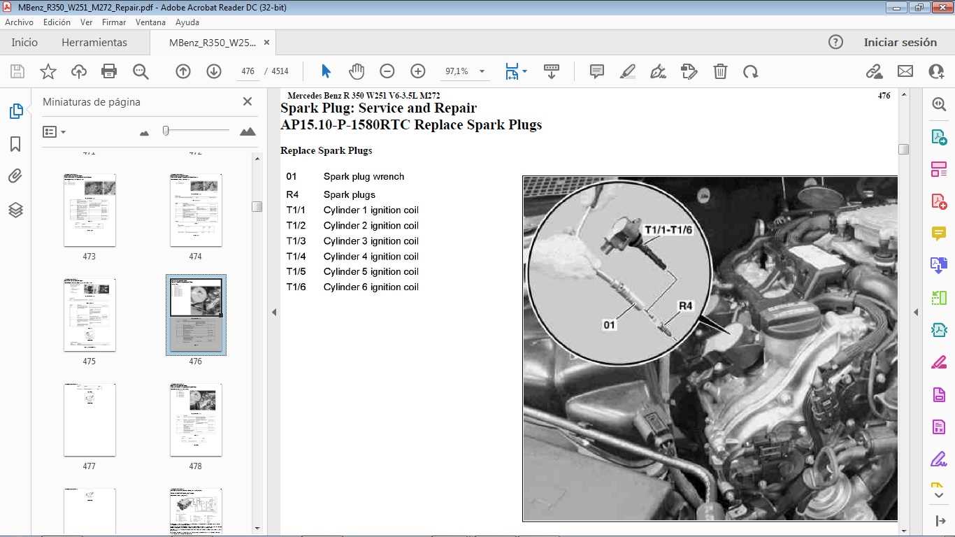 mercedes benz r350 repair manual