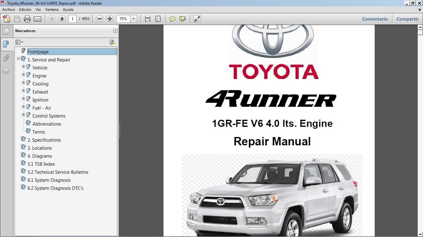 2005 toyota 4runner repair manual